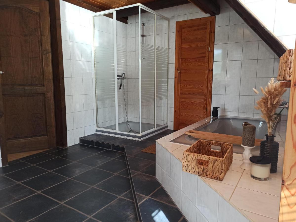 Ferienwohnung "Frieda" Breitenstein Esterno foto